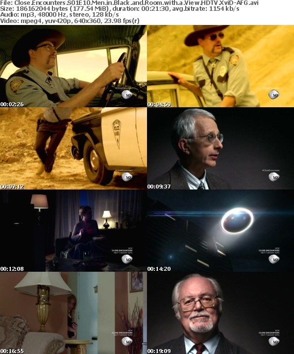  Close Encounters S01E10 Men in Black and Room with a View HDTV XviD AFG