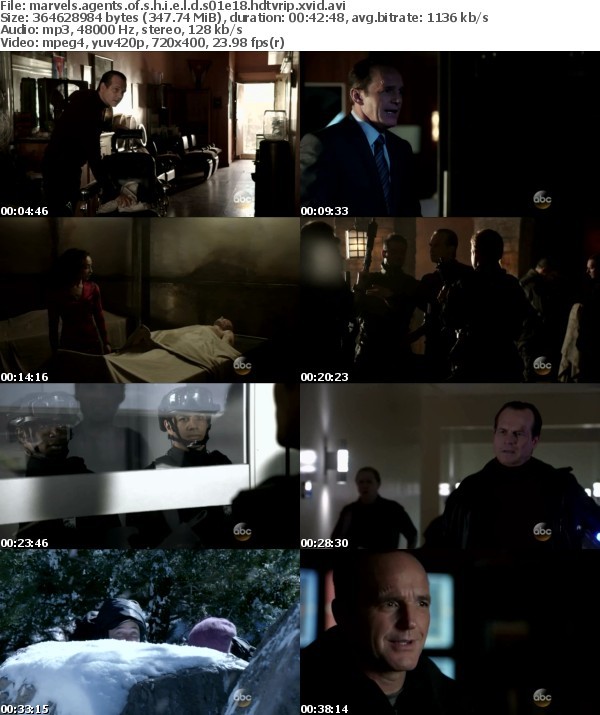  Marvels Agents of S H I E L D S01E18 HDTVRip XviD AQOS