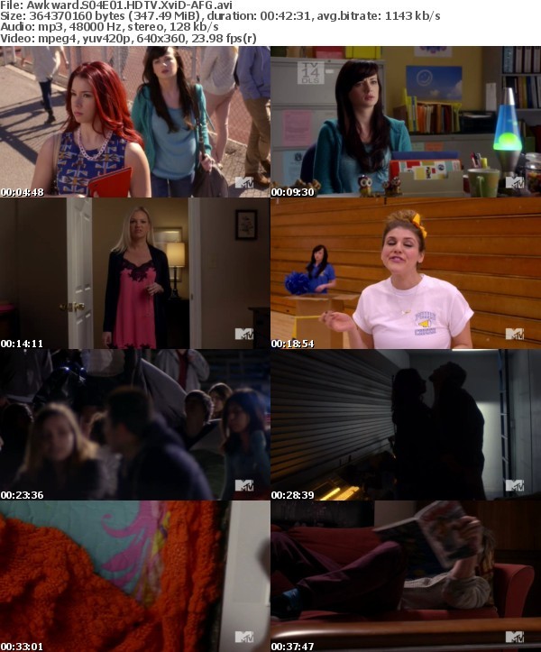  Awkward S04E01 HDTV XviD AFG