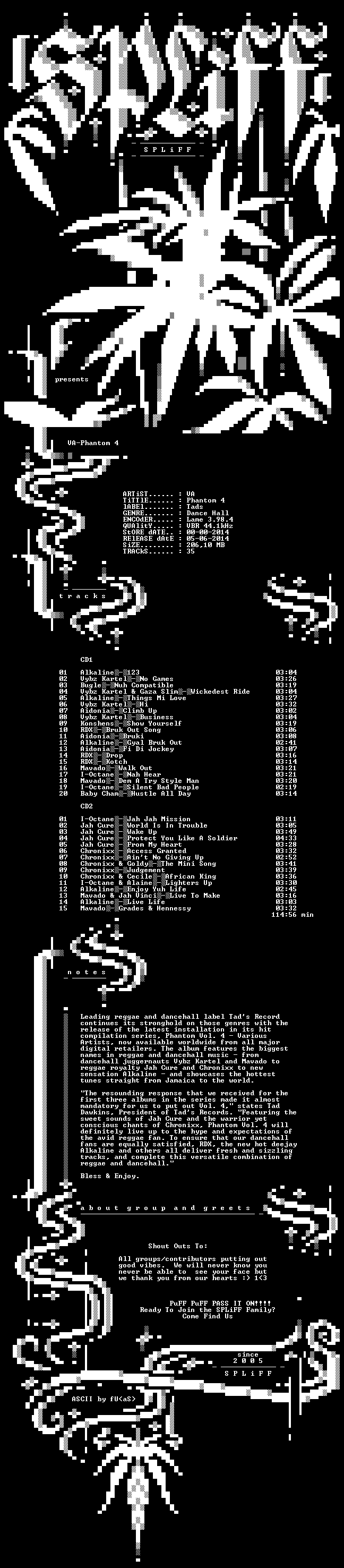nfo VA Phantom 4 2CD 2014 SPLiFF